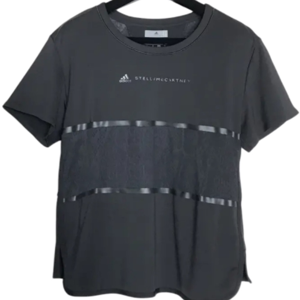Women’s Adidas by Stella McCartney Run Loose Tee in Black Size Small NWOT - Picture 5 of 12